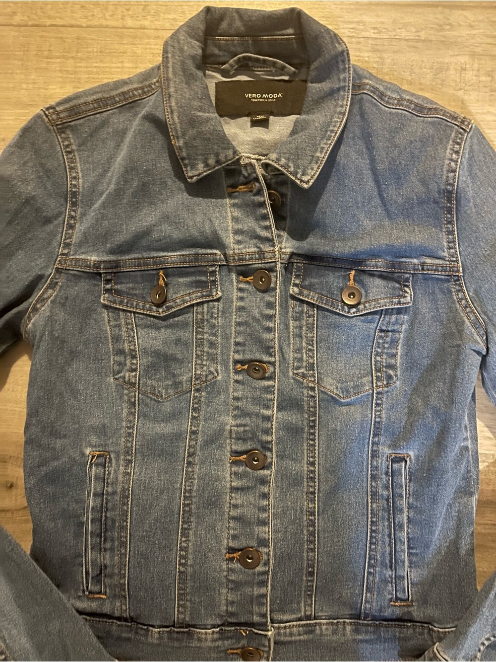 Vero Moda Size M-Denim Jacket - - Picture 4 of 5